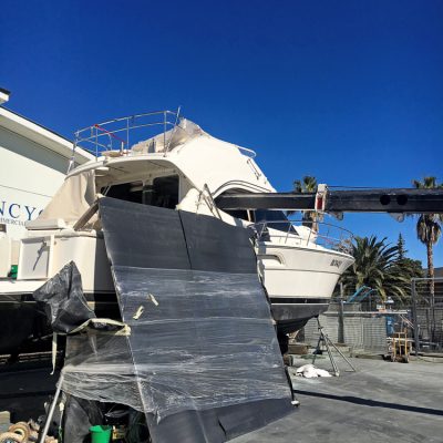 Wilsonlift Newcastle Harbour boat engine lift for rebuild 1000-5